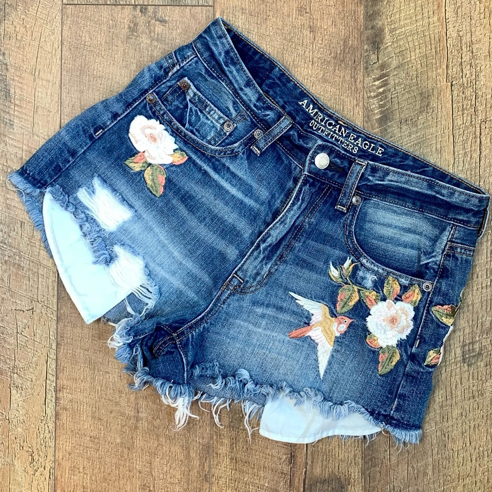American Eagle Vintage Hi-Rise Festival Shorts 2